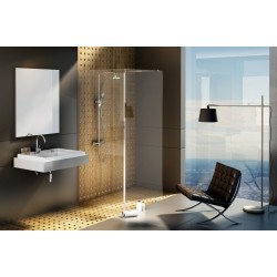 Dušas stūris taisnstūra RAVAK Walk In Corner 120/80x200cm
