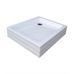 Dušas paliktnis taisnstūra RAVAK ANETA 75x90 PU