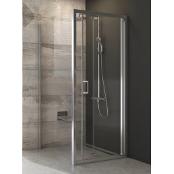 Dušas stūris kvadrātveida RAVAK BLPSZ+BLDZ2 80x80 cm,stikls