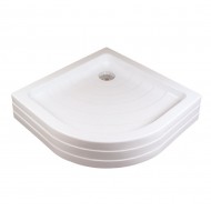 Dušas paliktnis pusapaļš RAVAK RONDA 90 PU