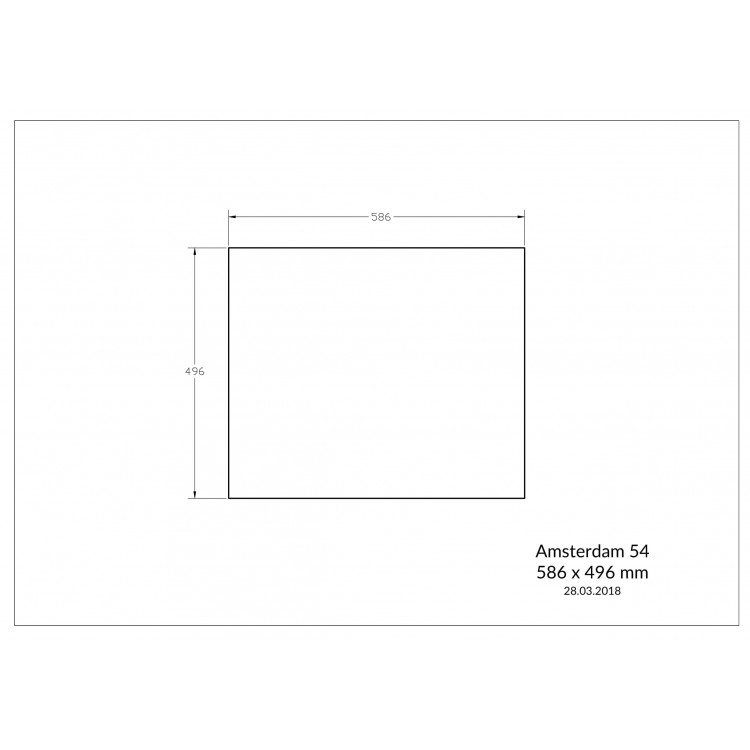 Virtuves izlietne Reginox Amsterdam 54 60x51cm, R31056