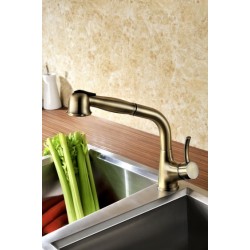 Virtuves izlietnes maisītājs ar izvelkamu izteku BLUE WATER RETRA