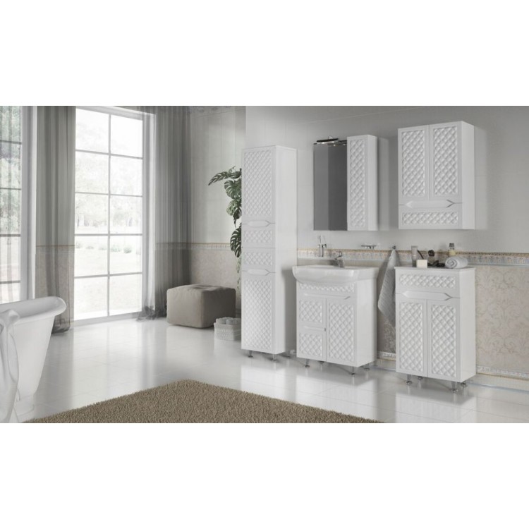 Vannas istabas skapītis ar spoguli Akvarodos RODORSs 55cm