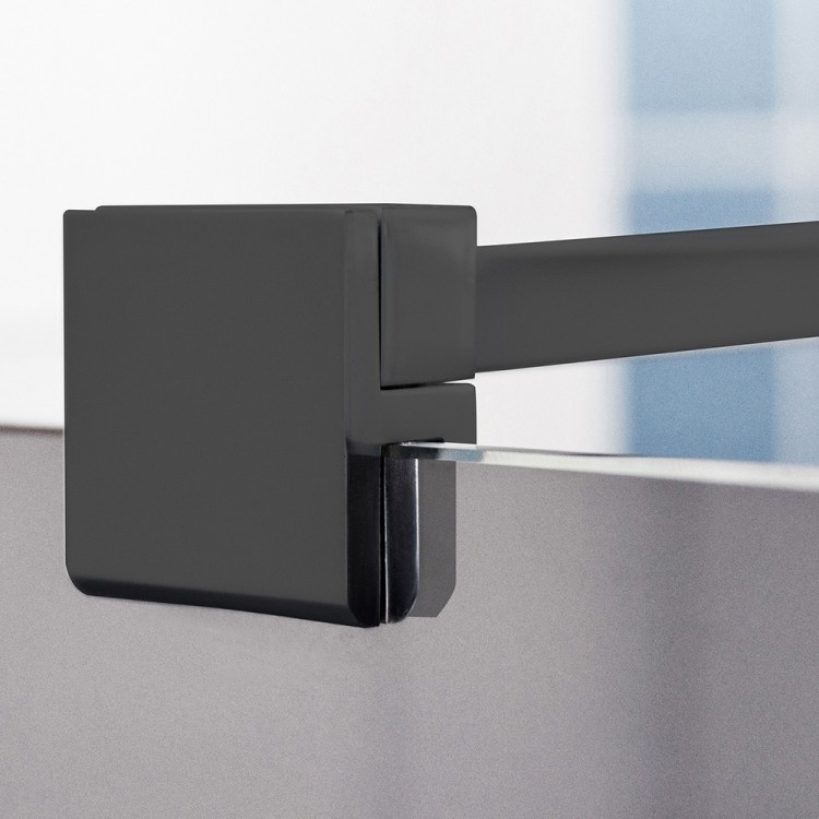 Dušas siena Roth ECWALK 90x200 cm, black