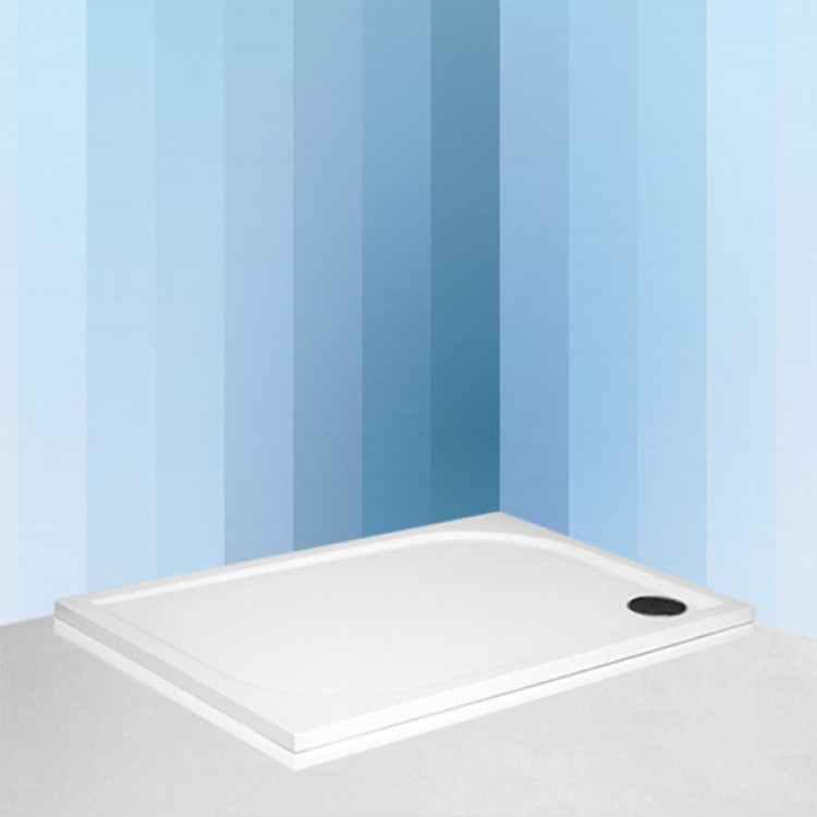 Dušas paliktnis taisnstūra Roltechnik Rectan-M 100x80cm, 8000166