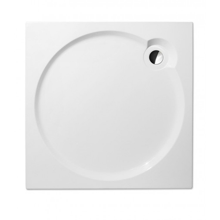 Dušas paliktnis kvadrātveida Roltechnik ALOHA-P 900x900, balts