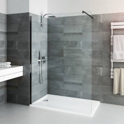 Dušas siena Roth Calida Walk-In 120x202 cm, CITWF14020NPF