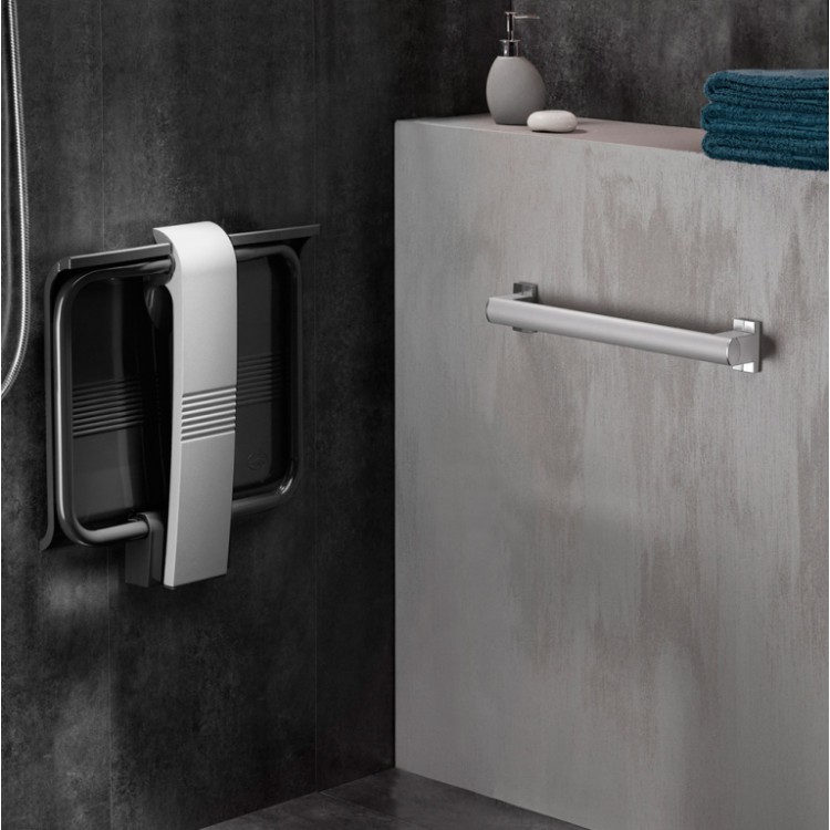 Dušas kabīnes sēdekli Roth Vinata Arsis, antracīts