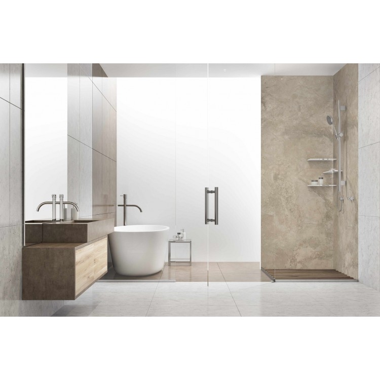 Apdares panelis Roth Vipanel 210x100cm, marble-beige