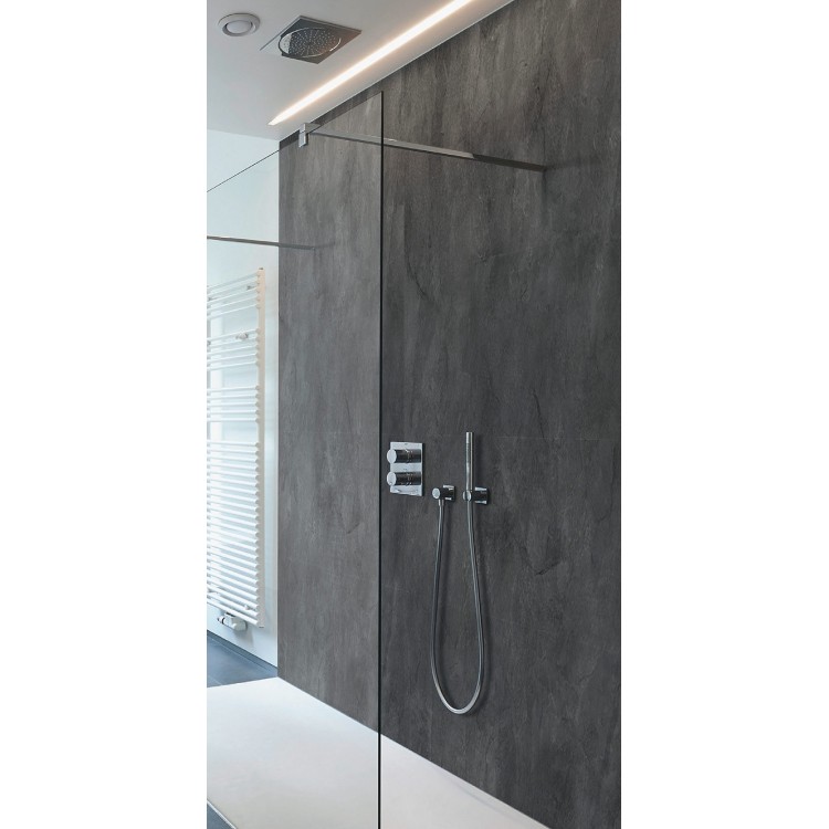 Apdares panelis Roth Vipanel 210x100cm, concrete-black