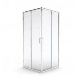 Dušas stūris kvadrātveida Rubineta RUB-106 90x90cm, 693005