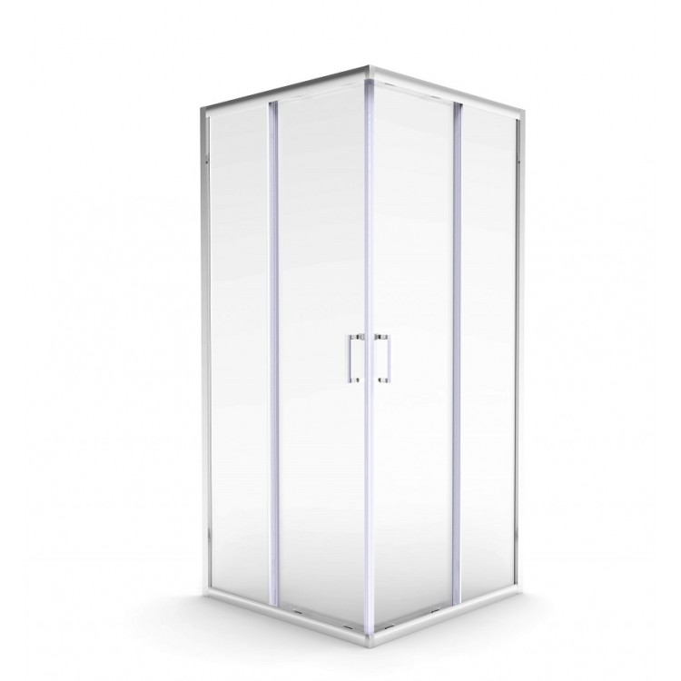 Dušas stūris kvadrātveida Rubineta RUB-106 90x90cm, 693005