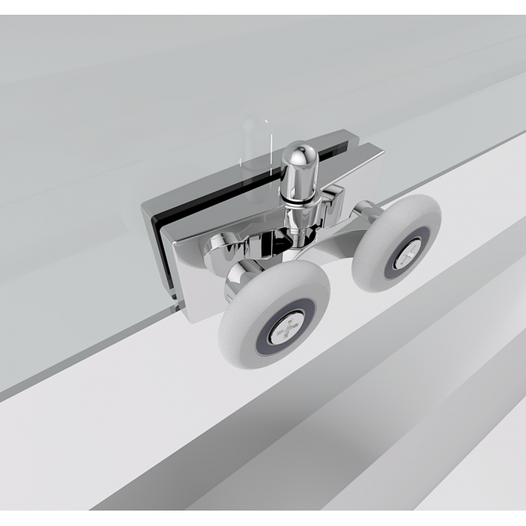 Dušas stūris kvadrātveida Rubineta RUB-106 90x90cm, 693005