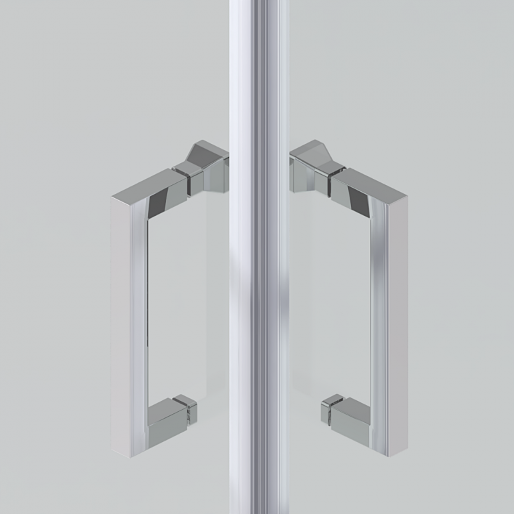 Dušas stūris pusapaļš Rubineta RUB-203 90x90cm, 693002