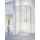 Dušas stūris pusapaļš Rubineta RUB-203 90x90cm, 693002