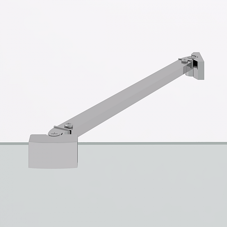 Dušas stūris pusapaļš Rubineta RUB-205 90x90cm, 693003