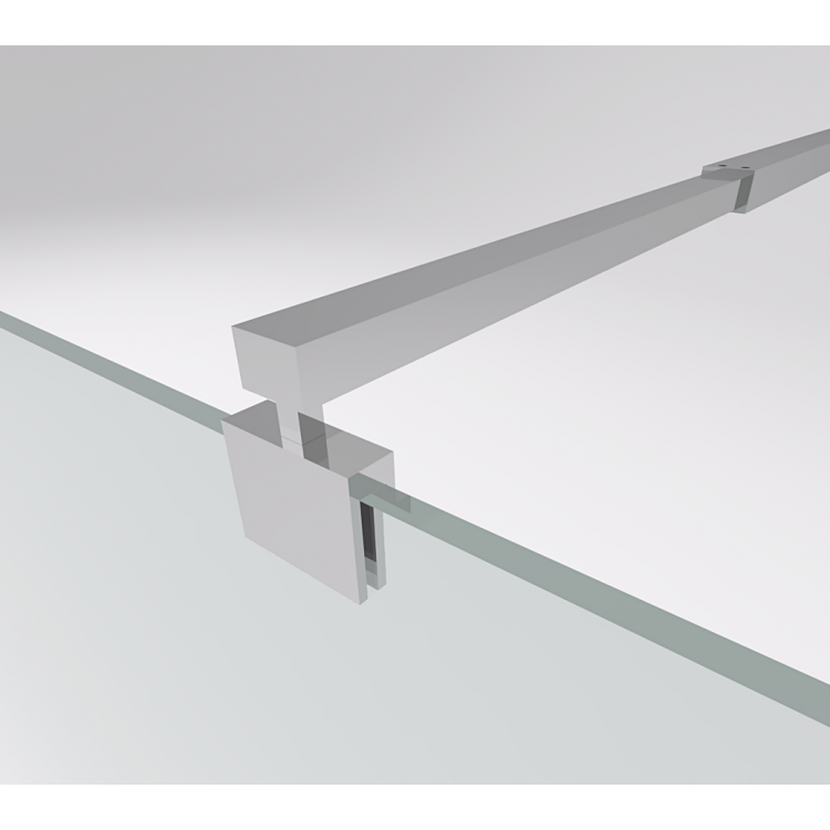 Dušas siena Rubineta Walk-In RUB-401 100cm