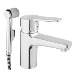 Izlietnes maisītājs ar bidetta rokas dušu Rubineta Uno-17