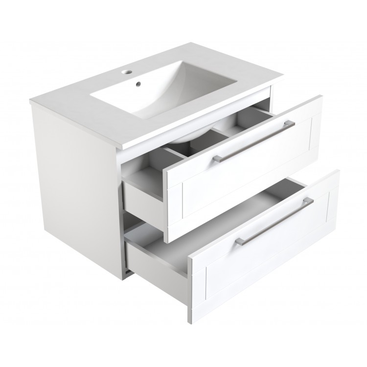 Vannas istabas skapītis ar izlietni RB SERENA Retro 80cm