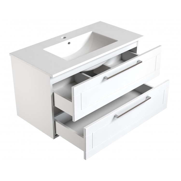 Vannas istabas skapītis ar izlietni RB SERENA Retro 100cm