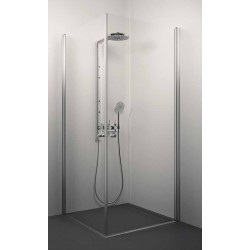 Dušas stūris kvadrātveida Stikla Serviss AMELIA 100x100cm