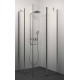Dušas stūris kvadrātveida Stikla Serviss ANNA 120x120cm