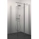 Dušas stūris kvadrātveida Stikla Serviss LAURA 110x110cm