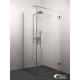 Dušas stūris kvadrātveida Stikla Serviss MONIKA 70x70cm