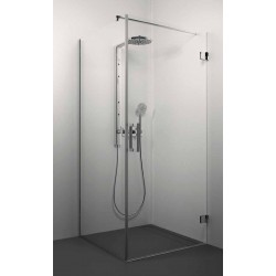 Dušas stūris kvadrātveida Stikla Serviss MONIKA 70x70cm