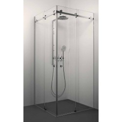 Dušas stūris kvadrātveida Stikla Serviss SABRINA 100x100cm