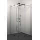 Dušas stūris kvadrātveida Stikla Serviss SABRINA 70x70cm