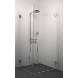 Dušas stūris kvadrātveida Stikla Serviss SOFIA 70x70cm