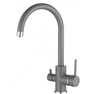 Virtuves izlietnes maisītājs dzeramajam ūdenim Helika Sabiaduo, granīta 2963-202