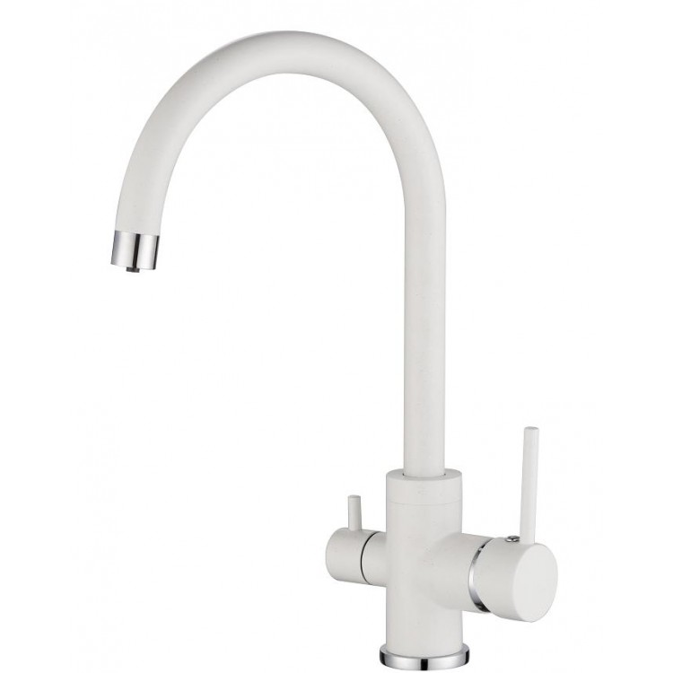 Virtuves izlietnes maisītājs dzeramajam ūdenim Helika Sabiaduo, granīta 2963-710