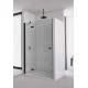 Dušas durvis SanSwiss ANNEA BLACK AN13G 120 cm