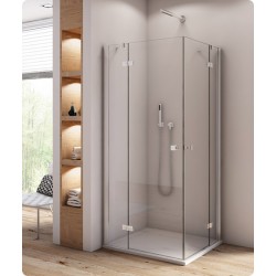 Dušas stūris kvadrātveida SanSwiss ANNEA AN13 G/D 100x100cm