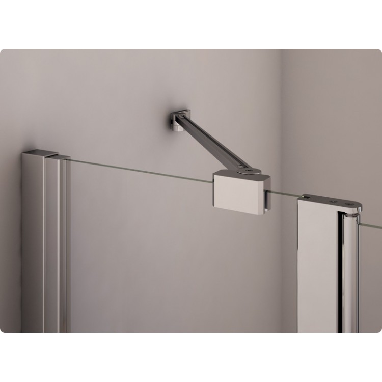 Dušas stūris pusapaļš SanSwiss SOLINO SOR55 100x100cm