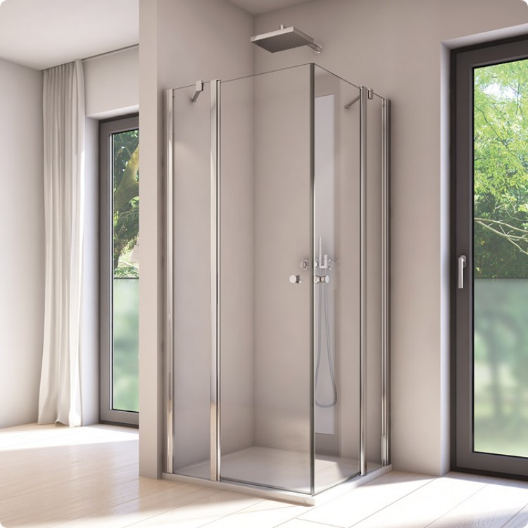 Dušas stūris kvadrātveida SanSwiss SOLINO SOL13 G/D 140x140cm