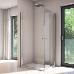 Dušas stūris kvadrātveida SanSwiss SOLINO SOL1 G/D 100x100cm