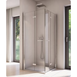 Dušas stūris kvadrātveida SanSwiss SOLINO SOLF1 G/D 75x75cm