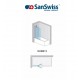 Vannas sieniņa SanSwiss SOLINO SOEB13 1100mm
