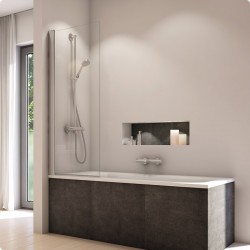 Vannas sieniņa SanSwiss SOLINO SOEB1 750mm