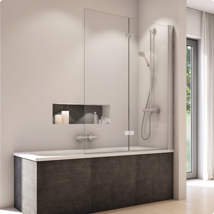 Vannas sieniņa SanSwiss SOLINO SOLB2D 1000mm