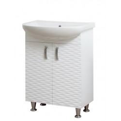 Vannas istabas skapītis ar izlietni SANSERVIS 3D-55 55cm, 48803