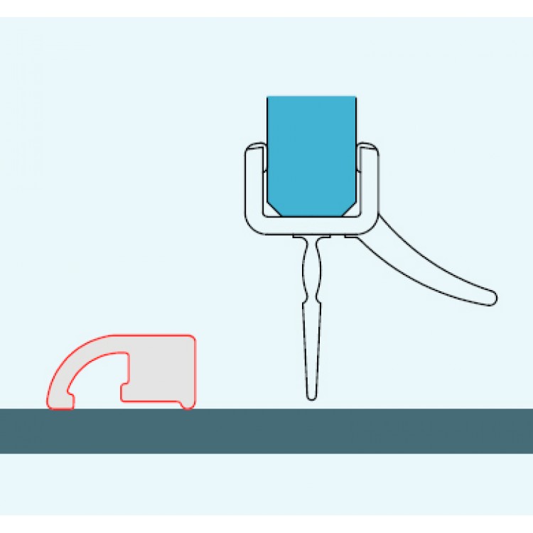 Dušas stūris pusapaļš SanSwiss ANNEA BLACK ANR 80x80cm