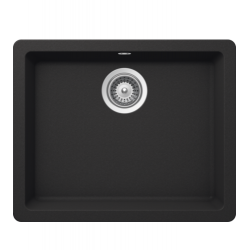 Virtuves izlietne Schock QUADRO N-100, 55x43cm Onyx