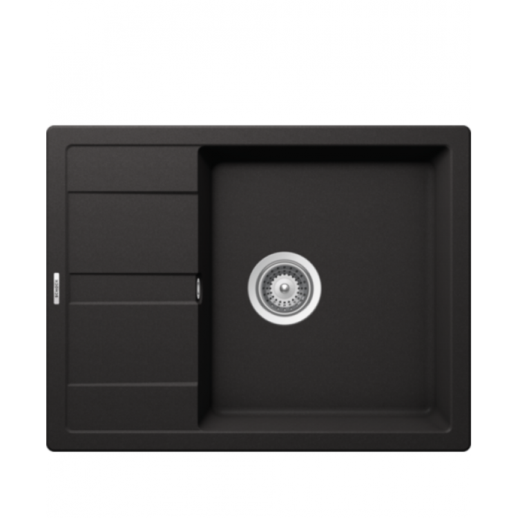 Virtuves izlietne Schock RONDA D-100L 65x50cm Nero