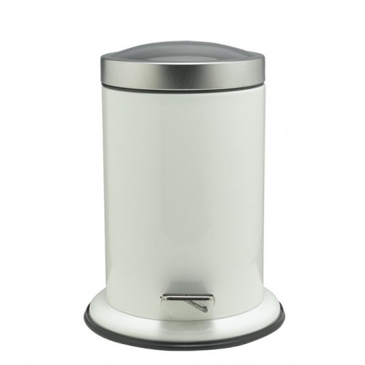 Atkritumu tvertne 3L Sealskin Acero, balta