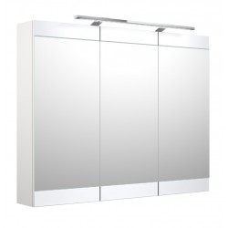 Vannas istabas skapītis ar spoguli SERENA Retro 100 cm LED 1302711