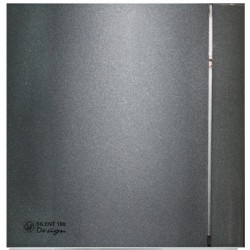 Sadzīves ventilators S&P Silent Design 100CZ, pretvārsts, 0201268, pelēks